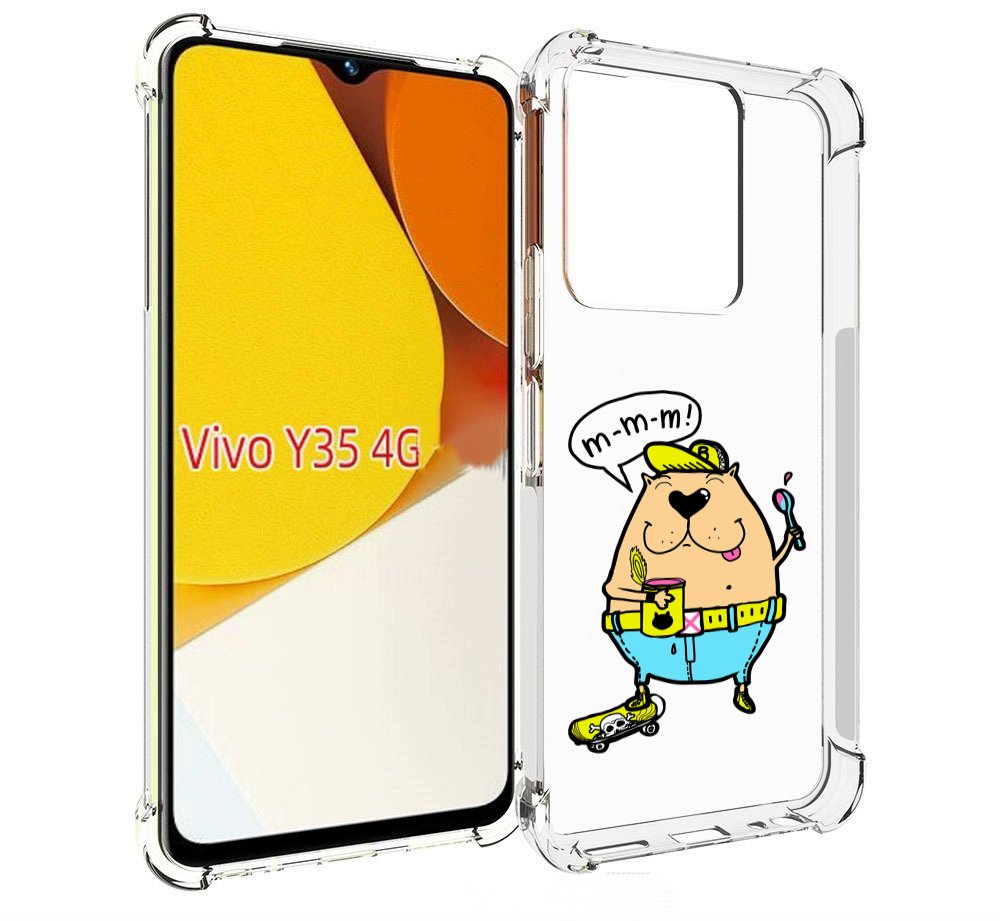 

Чехол MyPads Бобр для Vivo Y35 4G 2022 / Vivo Y22, Прозрачный, Tocco