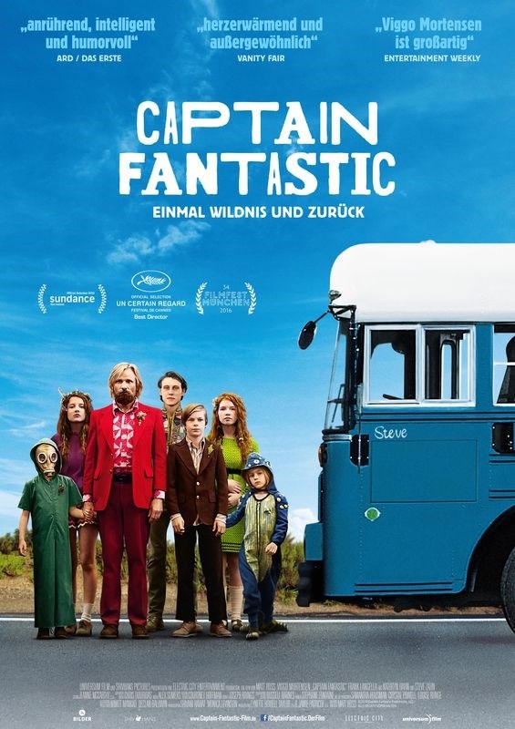 

Постер к фильму "Капитан Фантастик" (Captain Fantastic) A4