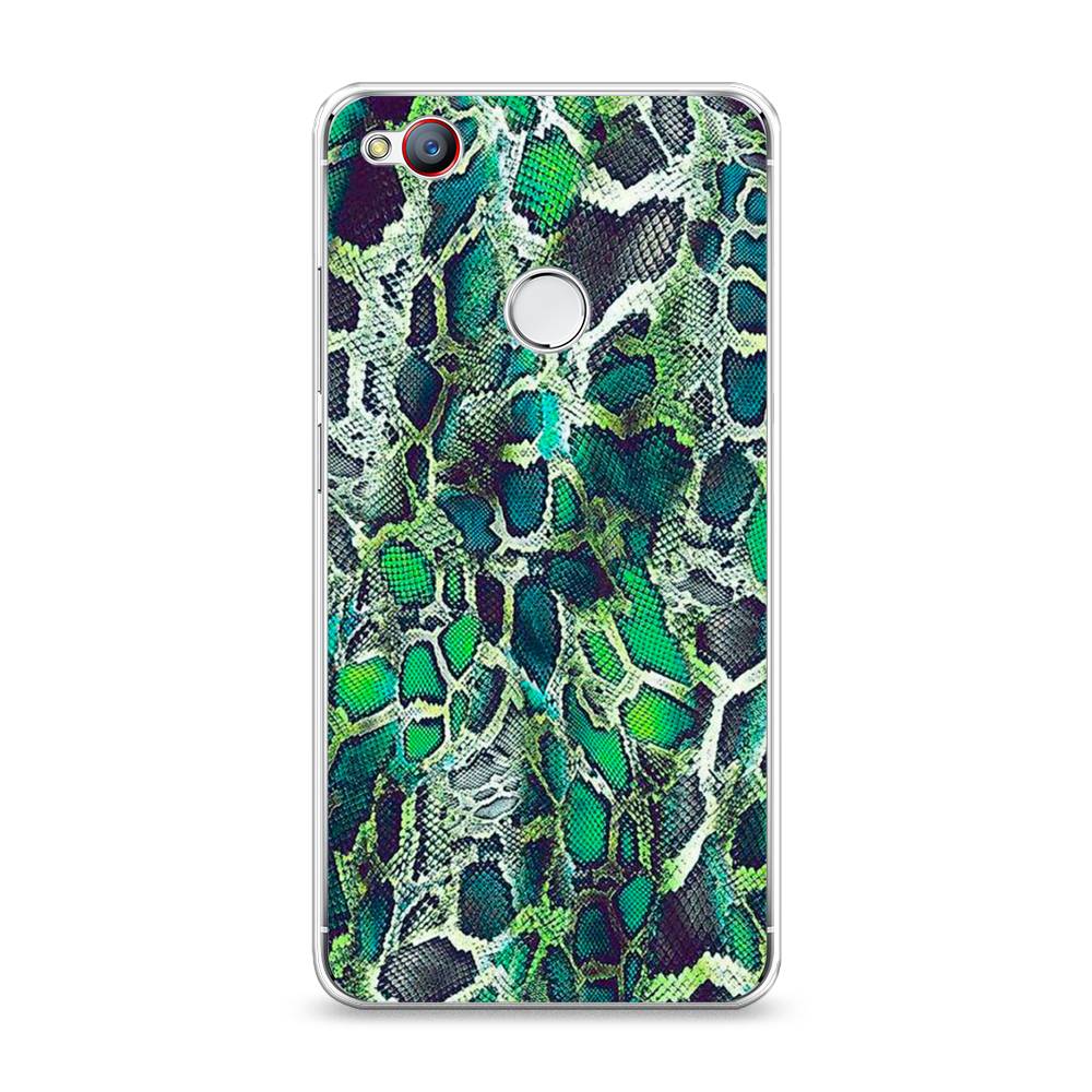 

Чехол Awog на ZTE Nubia Z11 Mini / ЗТЕ Нубиа Z11 Mini "Зеленая кожа змеи", 131550-3