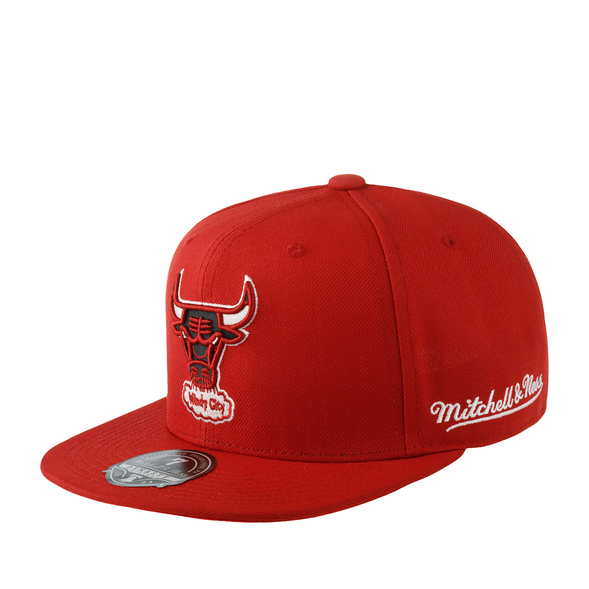 Бейсболка унисекс Mitchell & Ness HHSF4799-CBUYYPPPRED1 Chicago Bulls NBA красная, р.59