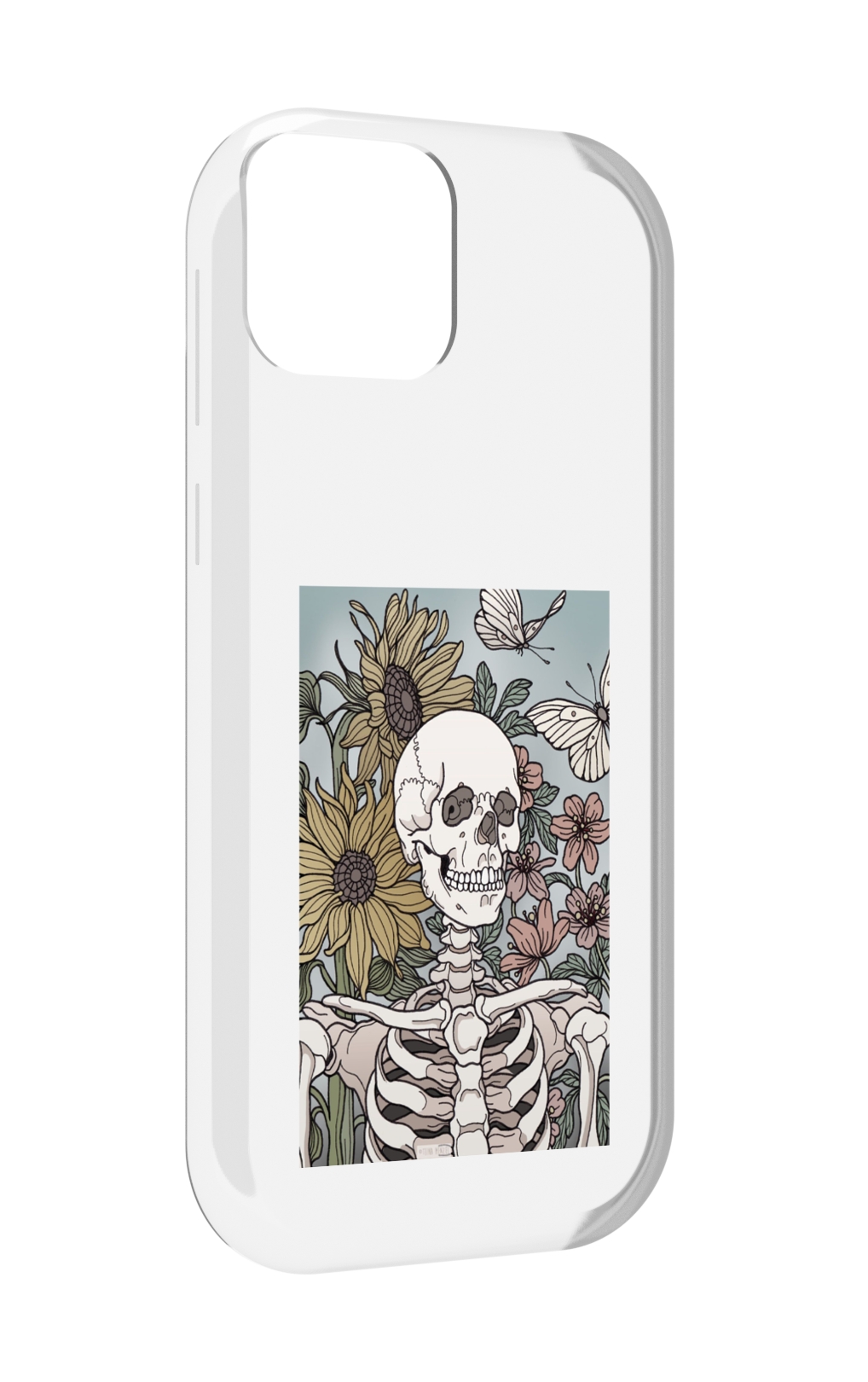 

Чехол MyPads скелетик с подсолнухами для UleFone Note 6 / Note 6T / Note 6P, Прозрачный, Tocco