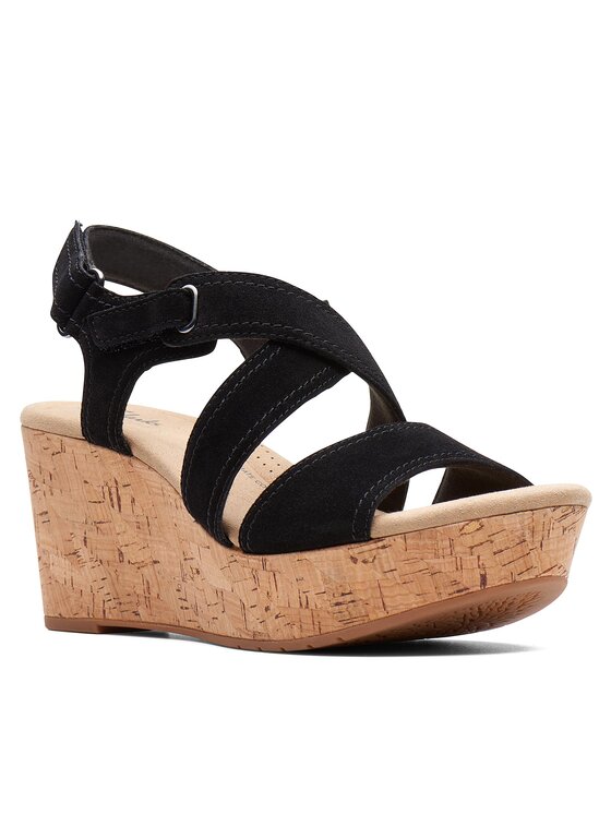 

Босоножки женские Clarks Rose Way 26171321 черные 39 EU, Черный, Rose Way 26171321