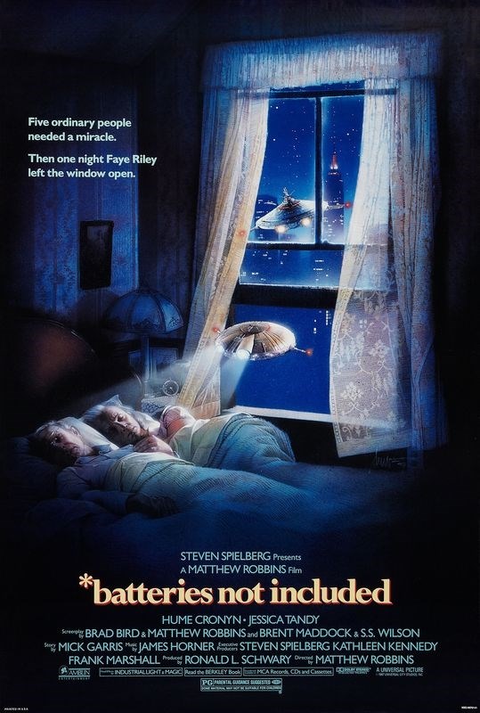 

Постер к фильму "Батарейки не прилагаются" (*batteries not included) A4