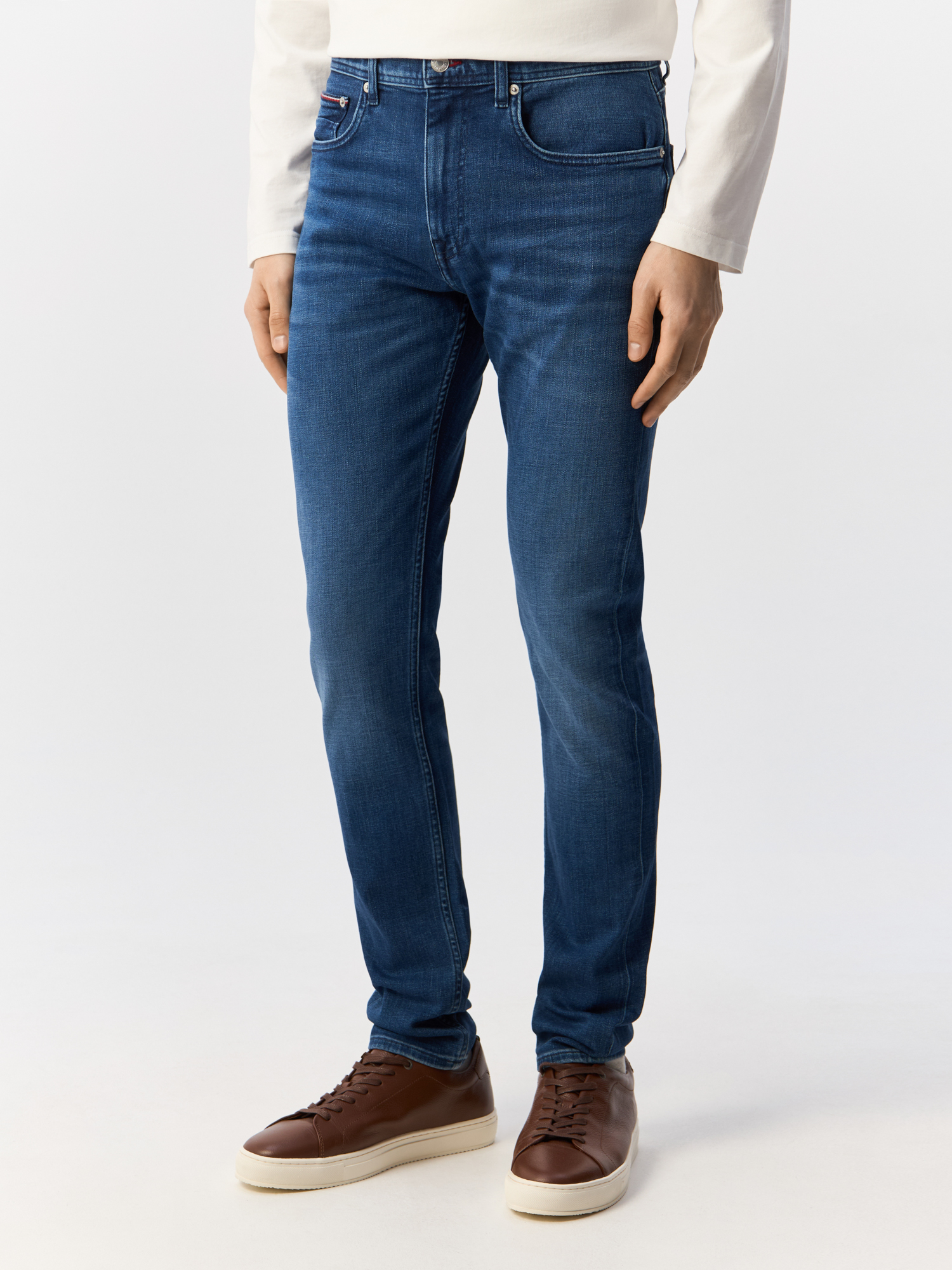 

Джинсы мужские Tommy Hilfiger MW0MW33970 синие 32/32, Синий, MW0MW33970