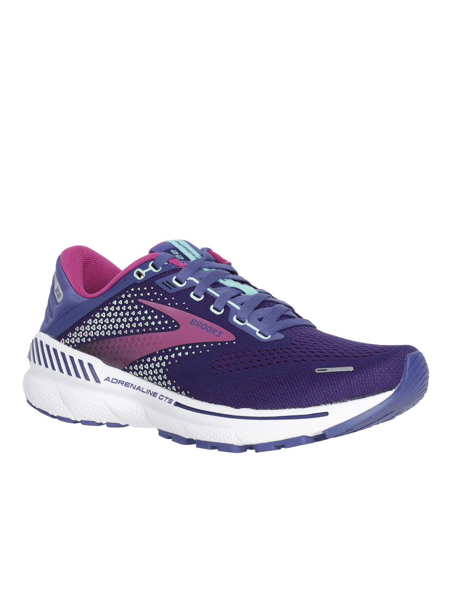 

Кроссовки женские Brooks Adrenaline Gts 22 фиолетовые 6 US, Adrenaline Gts 22