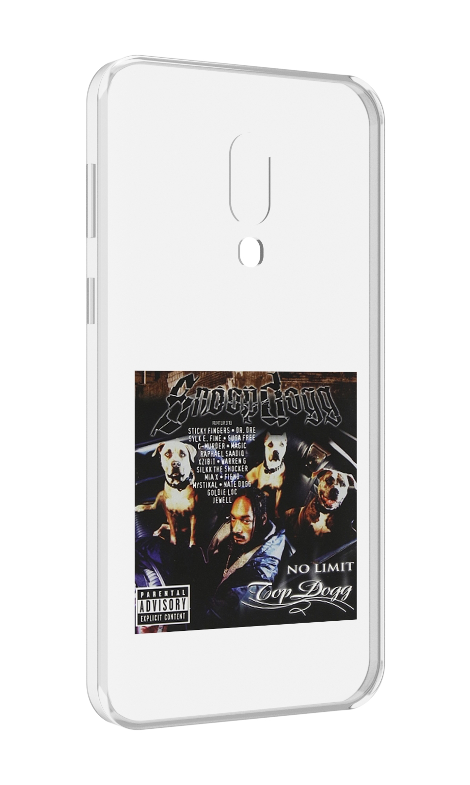 

Чехол MyPads Snoop Dogg NO LIMIT TOP DOGG для Meizu 16 Plus / 16th Plus, Прозрачный, Tocco