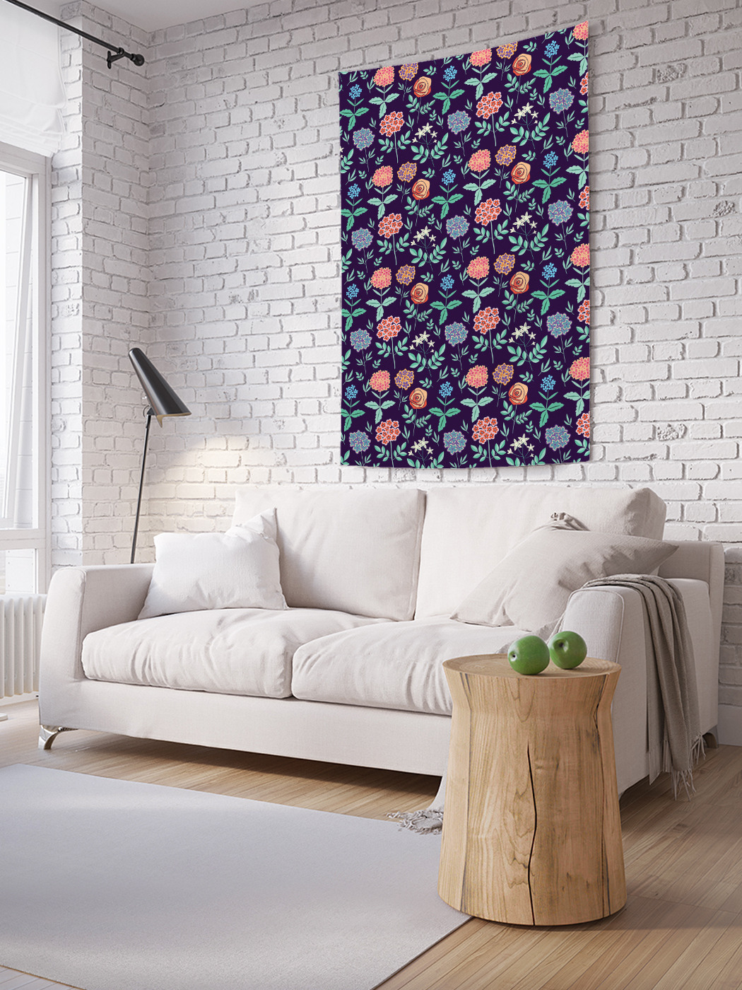 

Вертикальное фотопанно на стену JoyArty Цветы для букета 150x200 см, Цветы для букета