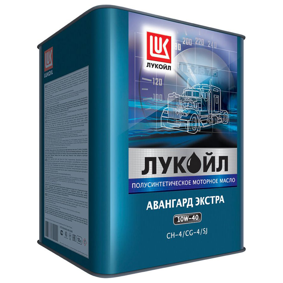 фото Моторное масло lukoil авангард экстра ch-4/cg-4/sj semi-synthetic 10w40 18 л