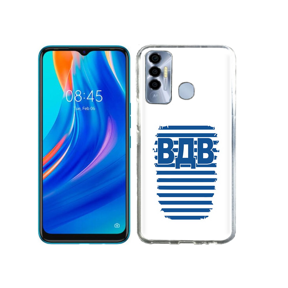 

Чехол MyPads Tocco для Tecno Spark 7P вдв2, Прозрачный, Tocco