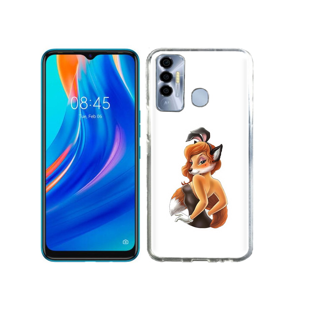 

Чехол MyPads Tocco для Tecno Spark 7P баронесса, Прозрачный, Tocco