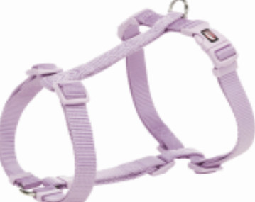 Шлейка для собак TRIXIE Premium H-harness, L, XL, нейлон, пластик, 75–120 см, 25 мм