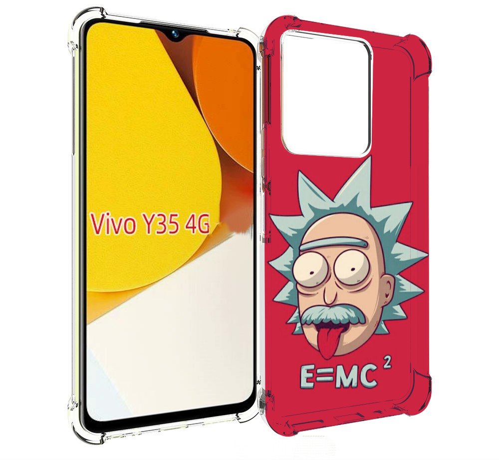 

Чехол MyPads формула энергии для Vivo Y35 4G 2022 / Vivo Y22, Прозрачный, Tocco