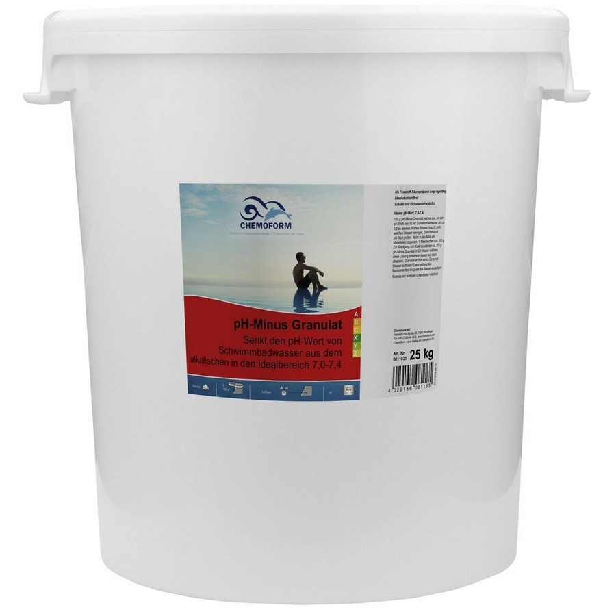 

PH-минус Chemoform гранулированный 0811 026 0811025 25кг, pH-минус гранулы