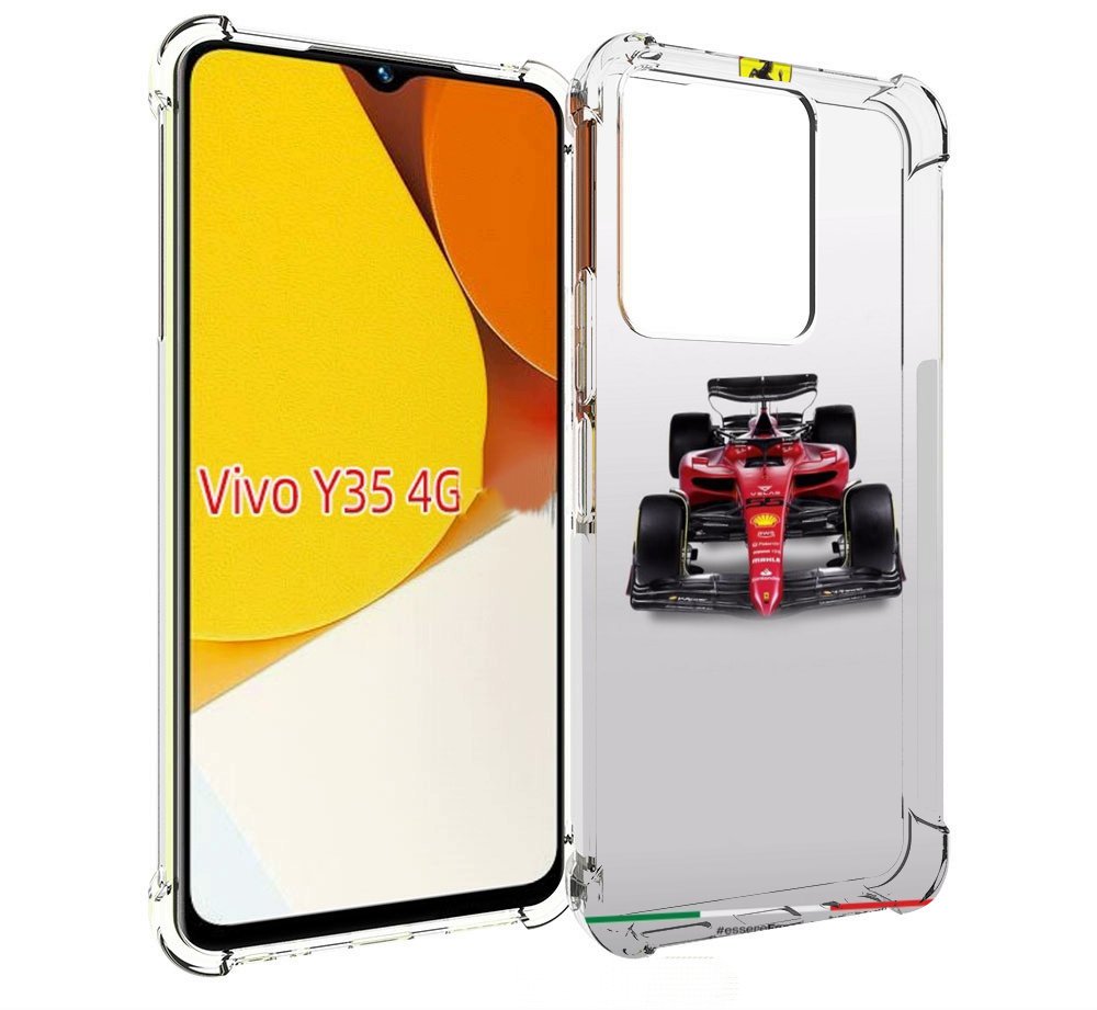 

Чехол MyPads формула 1 феррари для Vivo Y35 4G 2022 / Vivo Y22, Прозрачный, Tocco