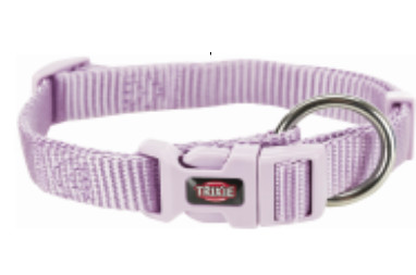 Ошейник для собак повседневный TRIXIE Premium, нейлон, фиолетовый, 25–40 см, 15 мм