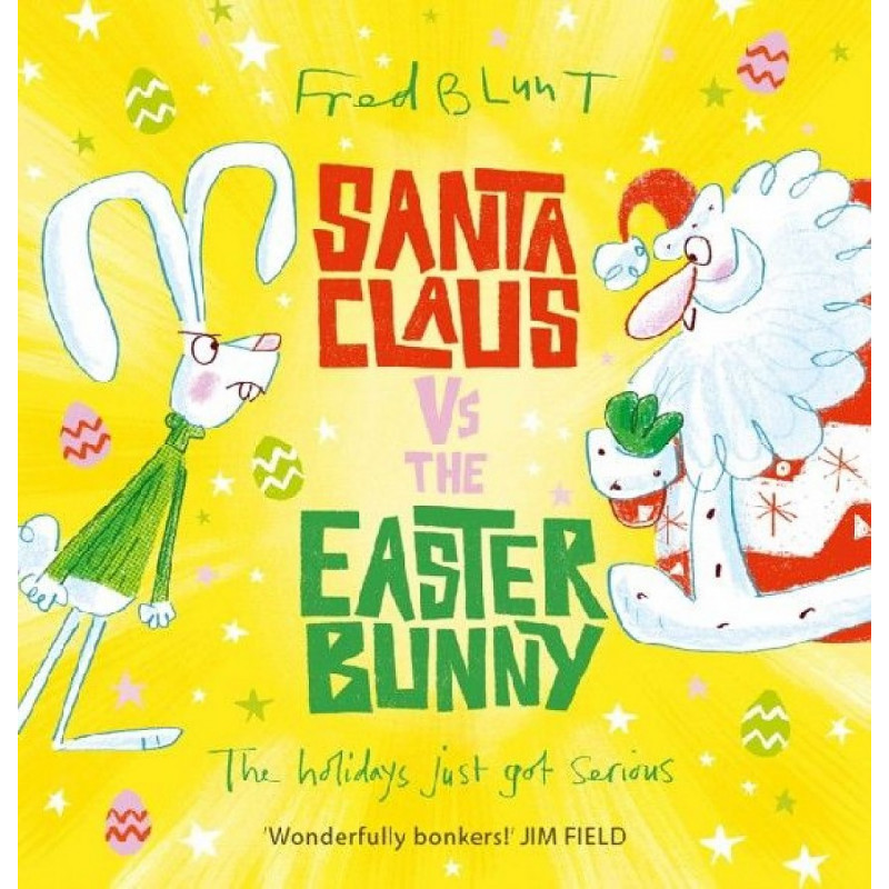 фото Книга santa claus vs the easter bunny andersen press