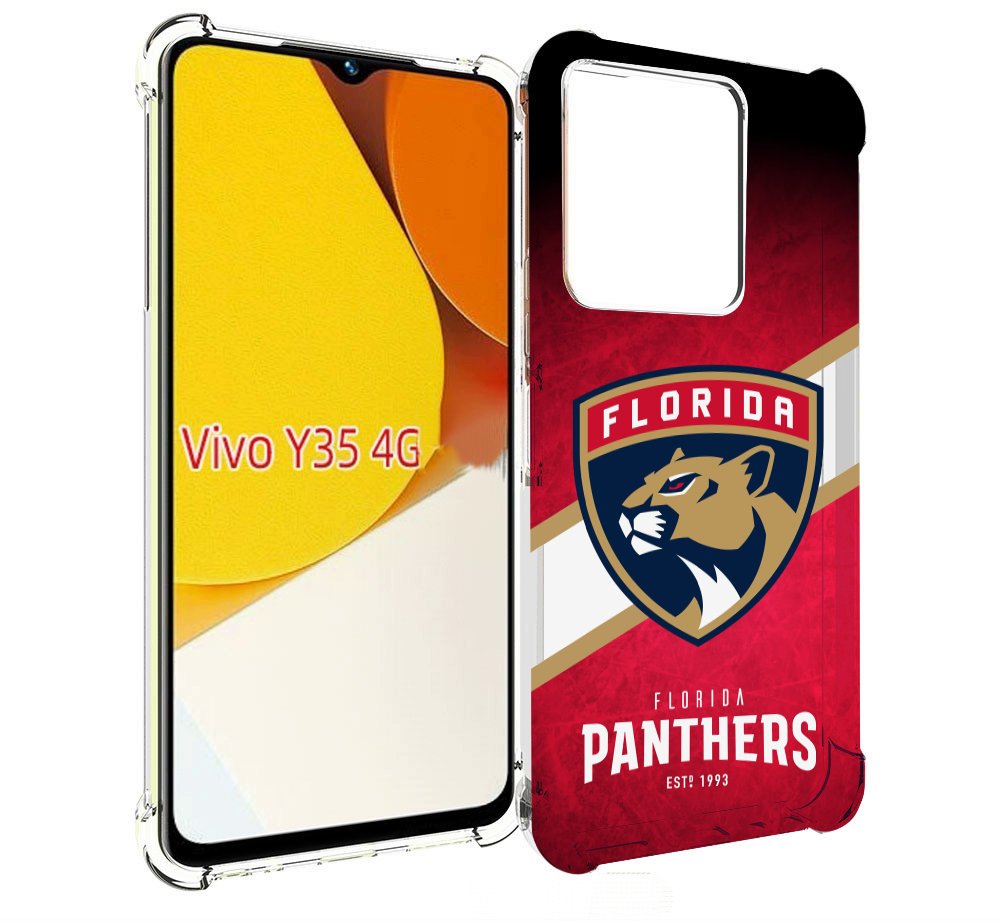 

Чехол MyPads флорида пантерс для Vivo Y35 4G 2022 / Vivo Y22, Прозрачный, Tocco