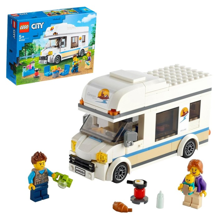 

Конструктор Lego «Отпуск в доме на колесах», 60283, 190 деталей