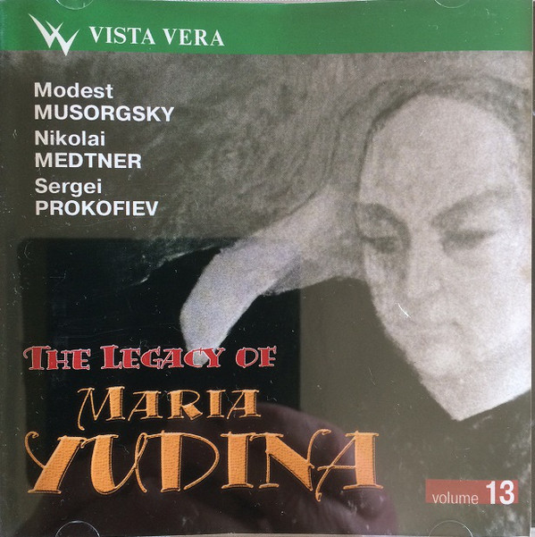 

Юдина. Наследие Марии Юдиной. Том 13. Мусоргский. Метнер. Прокофьев. (1 CD)