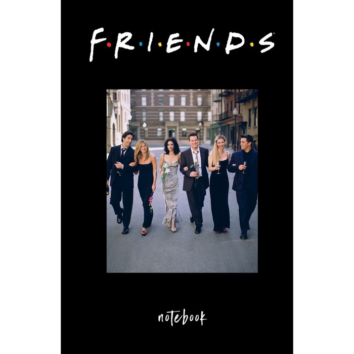 

Эксмо Блокнот "Friends. I'll be there for you", А5, 80 листов