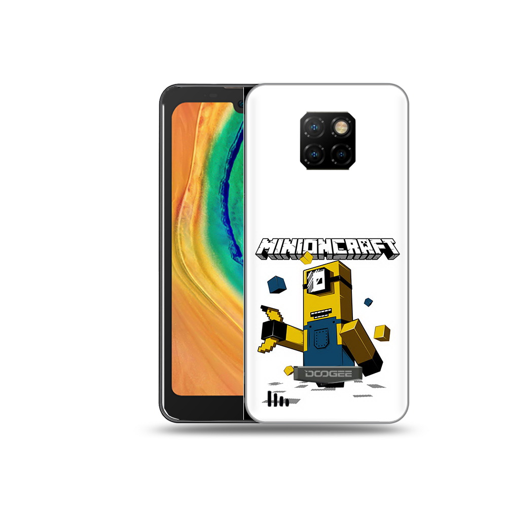 

Чехол MyPads Tocco для Doogee S88 Plus миньон, Прозрачный, Tocco