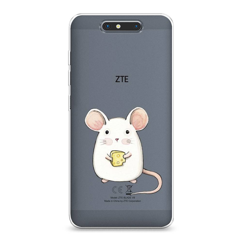 

Чехол Awog на ZTE Blade V8 / ЗТЕ Блэйд V8 "Мышка", Разноцветный, 131250-1