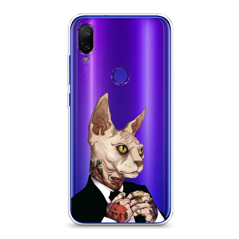 

Чехол Awog на Xiaomi Mi Play "Татуированный сфинкс", Разноцветный, 35350-7