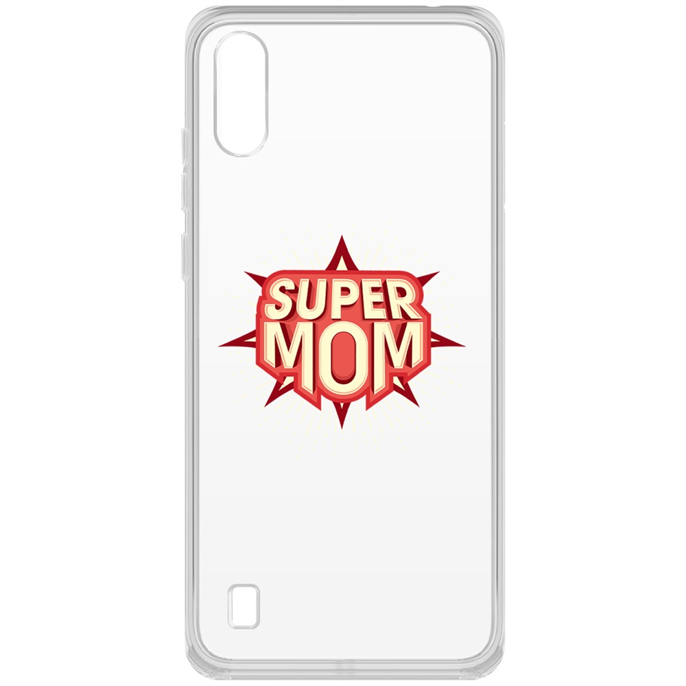 фото Чехол-накладка krutoff clear case супер мама для zte blade a51 lite
