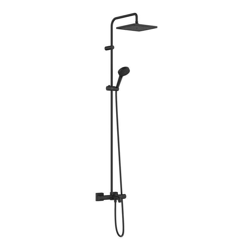 

Душевая система с термостатом Hansgrohe Vernis Shape Showerpipe 240 26900670