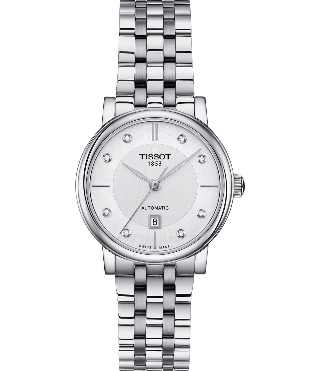 

Наручные часы женские Tissot T1222071103600 серебристые, T1222071103600