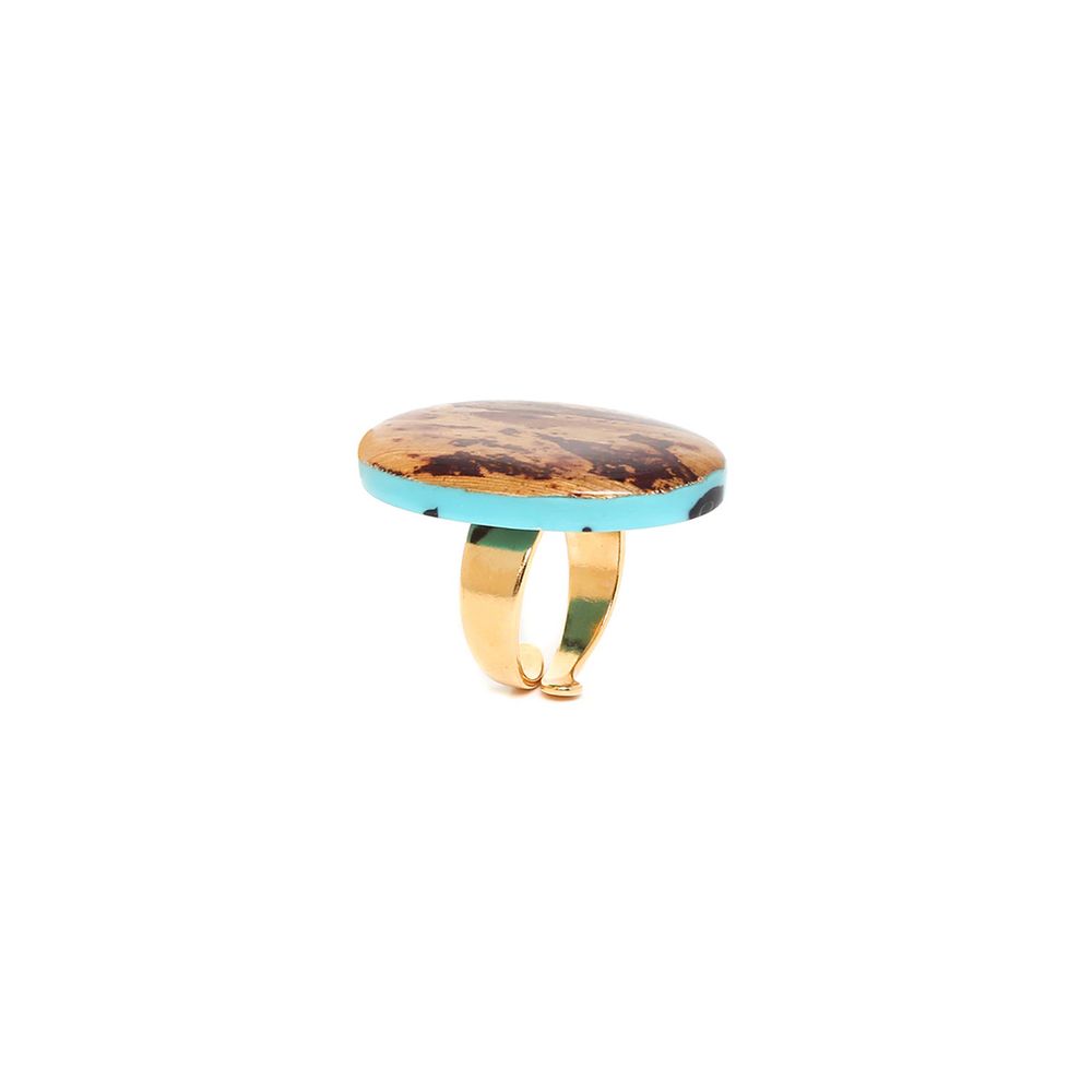 

Кольцо из бижутерного сплава со смолой Nature Bijoux NB23.1-19-24664, NB23.1-19-24664