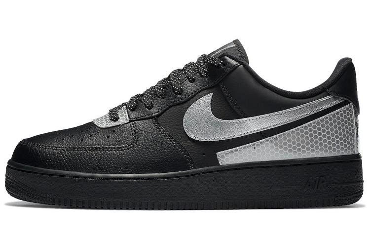 

Кеды унисекс Nike Air Force 1 Low черные 38.5 EU, Черный, Air Force 1 Low