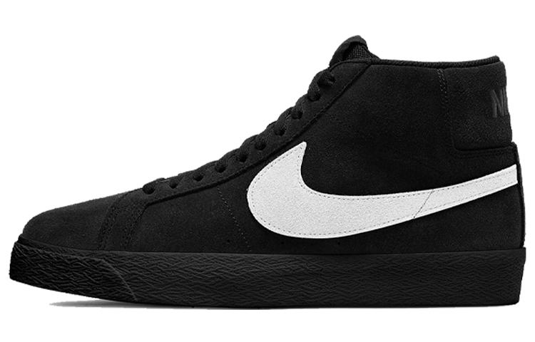 

Кеды унисекс Nike Blazer Black Suede черные 46 EU, Черный, Blazer Black Suede