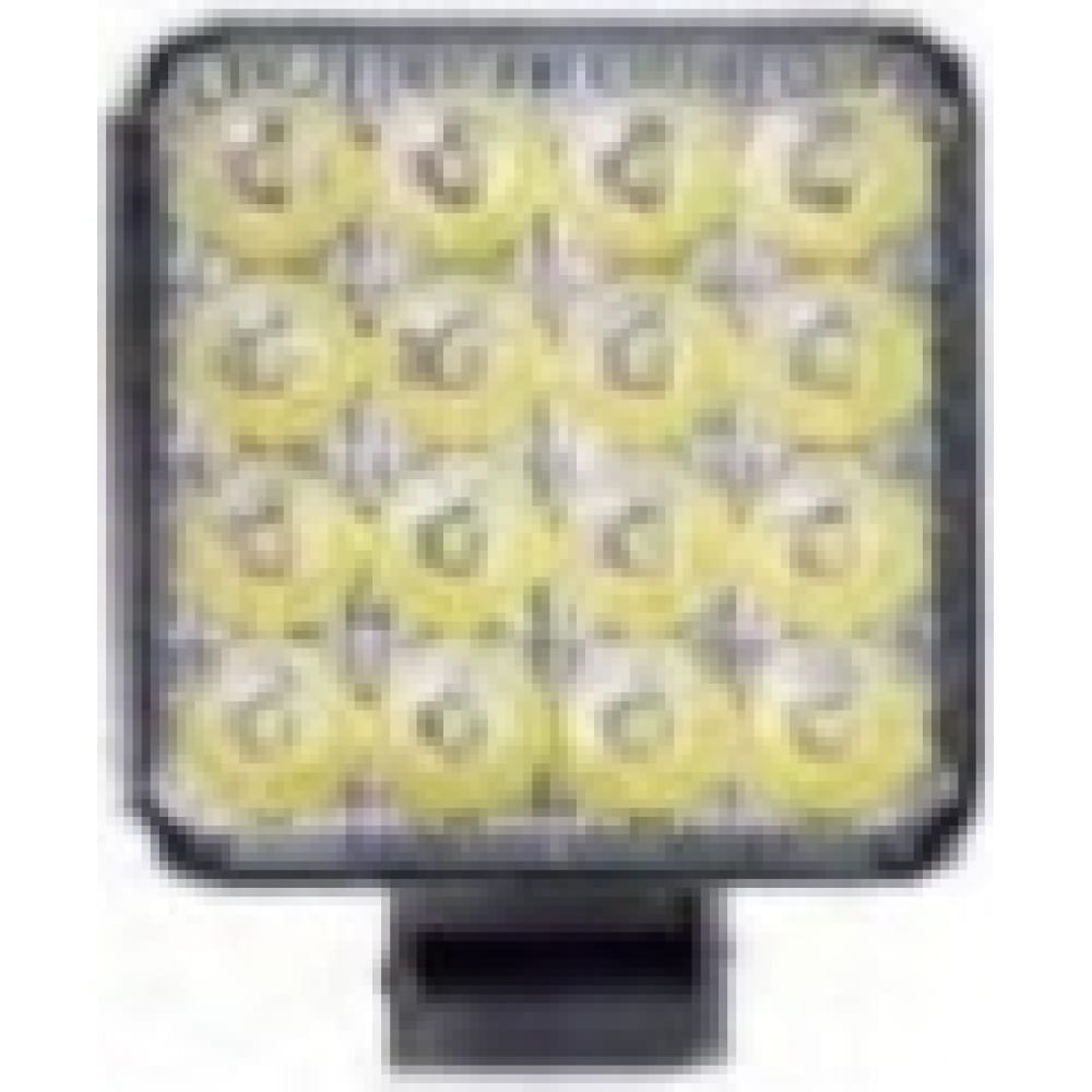 

Airline Фара светодиодная квадратная, 16 LED рассеяный свет, 16W (83х83х22) 12/24V ALED018