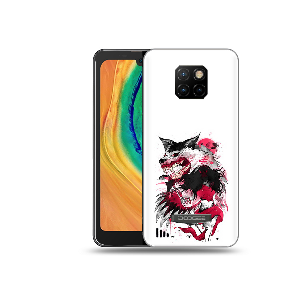 

Чехол MyPads Tocco для Doogee S88 Plus красная шапочка, Прозрачный, Tocco