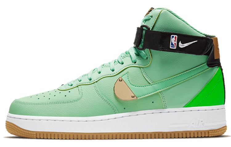 

Кеды унисекс Nike NBA x Nike Air Force 1 зеленые 43 EU, Зеленый, NBA x Nike Air Force 1