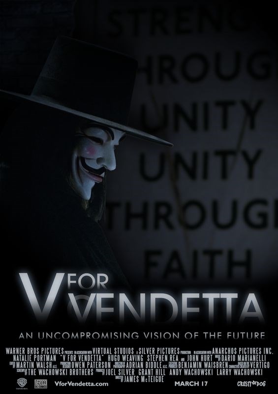 

Постер к фильму "«V» значит Вендетта" (V for Vendetta) A2