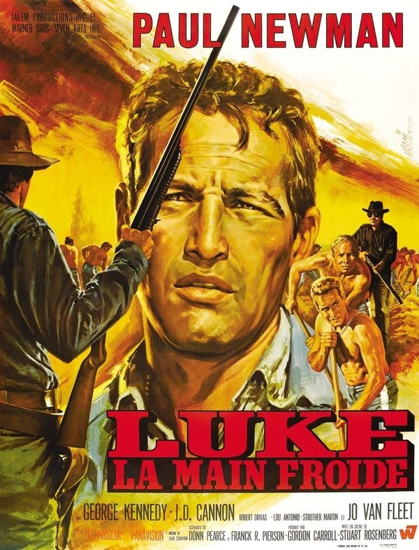 

Постер к фильму "Хладнокровный Люк" (Cool Hand Luke) 50x70 см