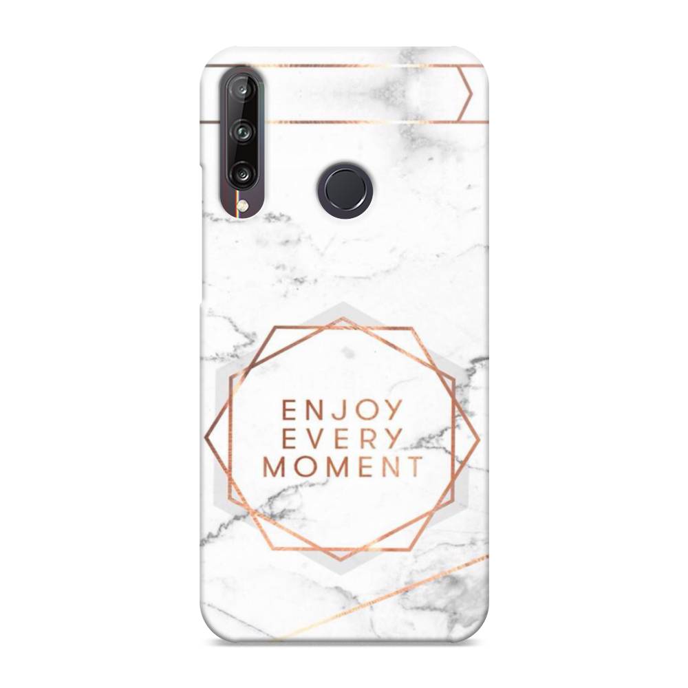 

Чехол Awog "Enjoy every moment мрамор" для Huawei Y7p, 6103320-5