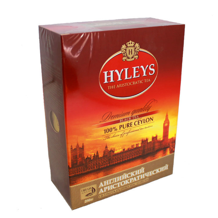 Чай черный листовой Hyleys английский аристократический 250 г