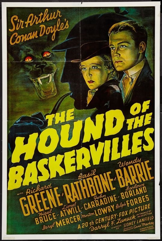 

Постер к фильму "Шерлок Холмс: Собака Баскервилей" (The Hound of the Baskervilles) A2