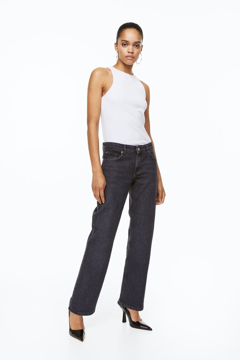 

Джинсы женские H&M 1128260004 серые 42 EU (доставка из-за рубежа), Серый, 1128260004