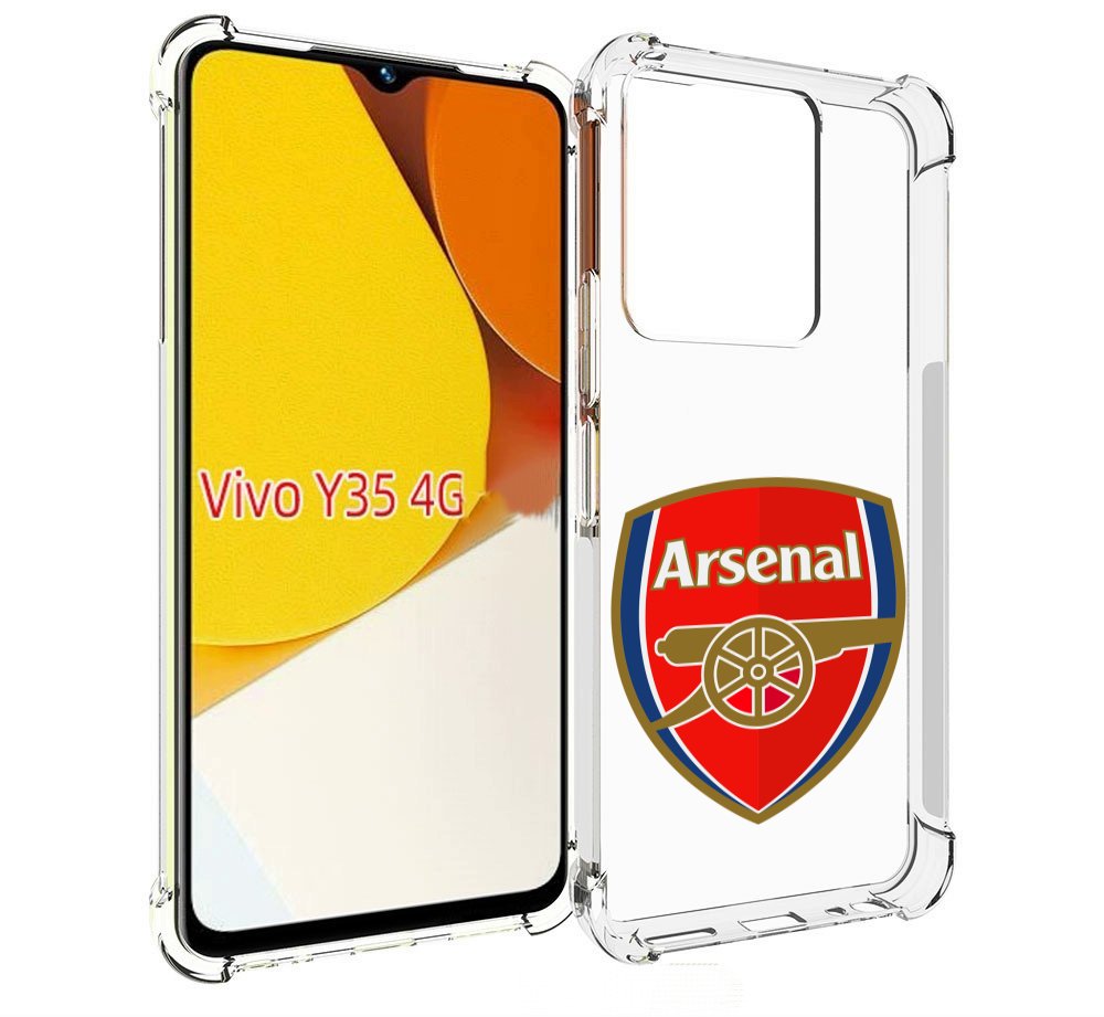 

Чехол MyPads фк-арсенал-2 для Vivo Y35 4G 2022 / Vivo Y22, Прозрачный, Tocco