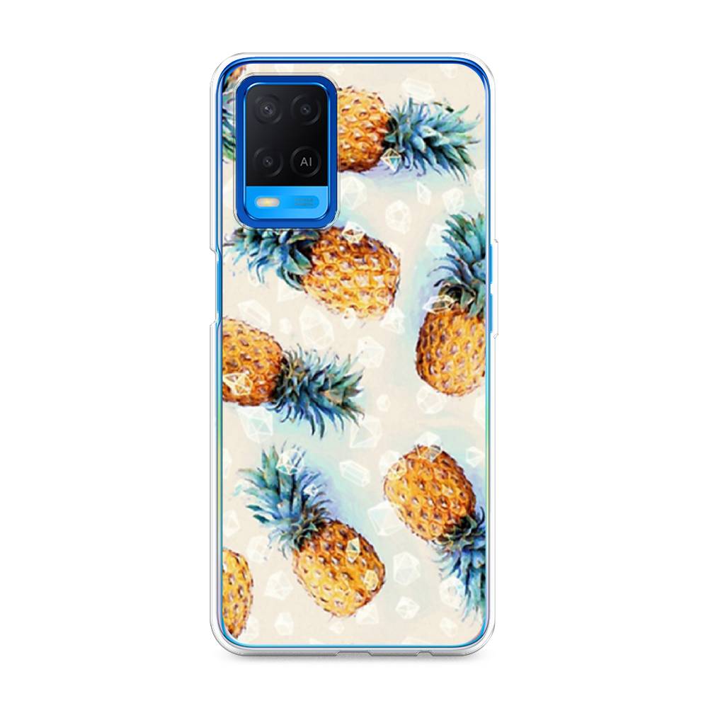 

Чехол Awog на Oppo A54 "Ананасы", Разноцветный, 256150-3