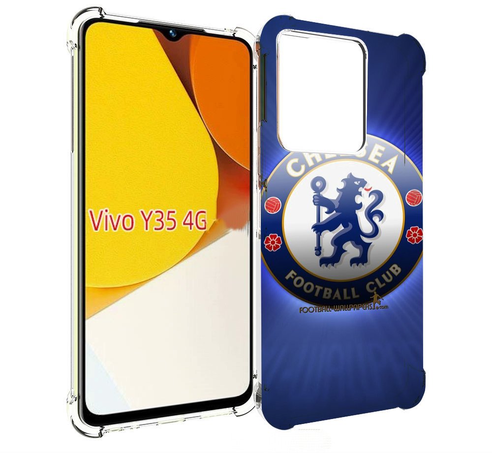 

Чехол MyPads фк челси лондон мужской для Vivo Y35 4G 2022 / Vivo Y22, Прозрачный, Tocco