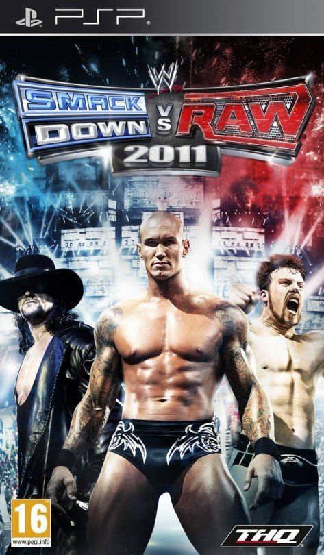 Игра WWE SmackDown vs Raw 2011 (PSP)