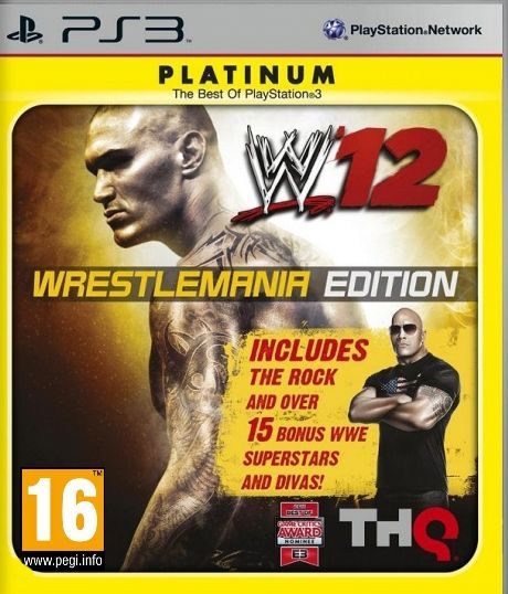 фото Игра wwe '12: wrestlemania edition platinum (ps3) медиа