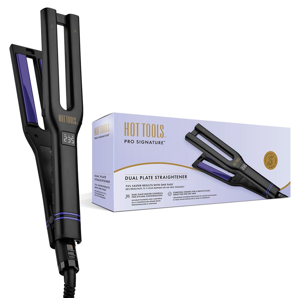 

Выпрямитель волоc Hot Tools Dual Plate черный, Dual Plate