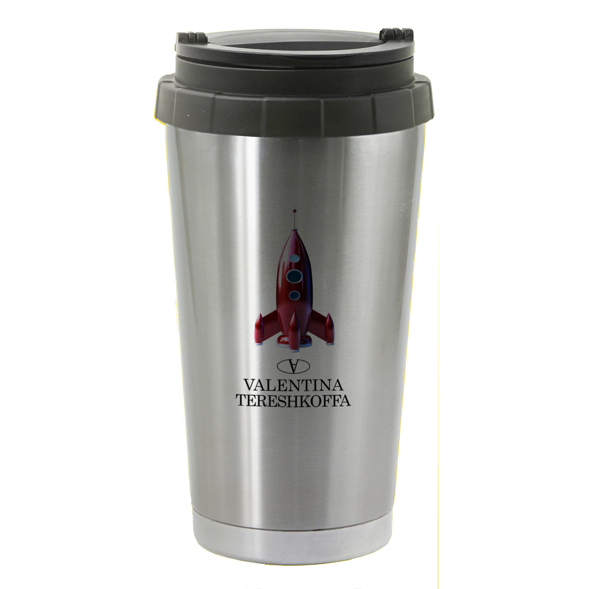 

Термостакан серый CoolPodarok Valentina Tereshkoffa