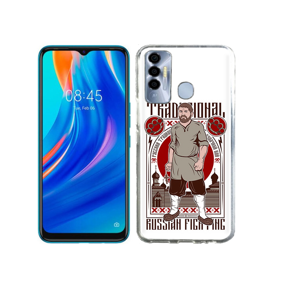 

Чехол MyPads Tocco для Tecno Spark 7P Традициональный мужчина, Прозрачный, Tocco
